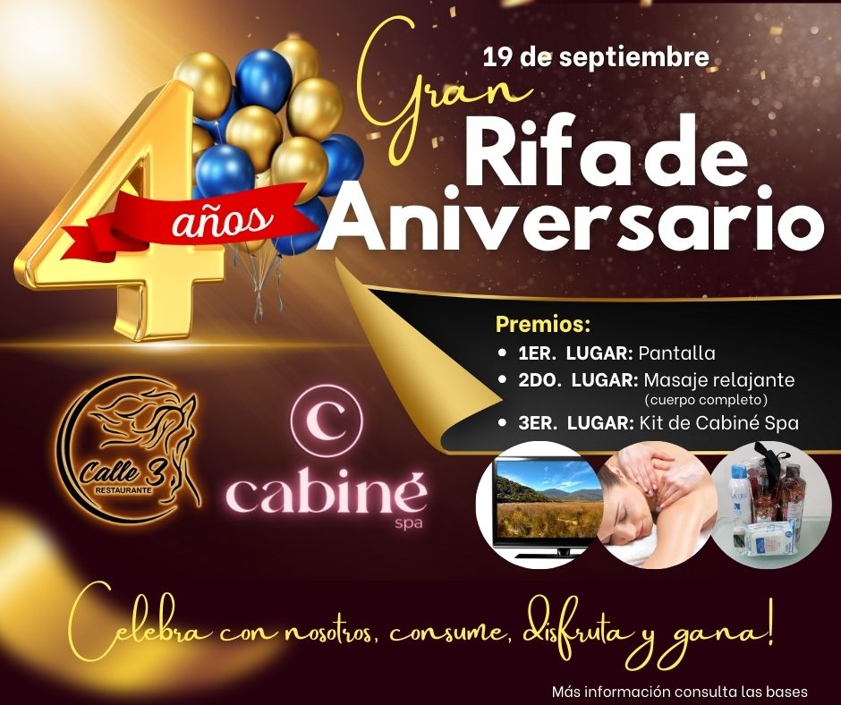Gran Rifa de Aniversario